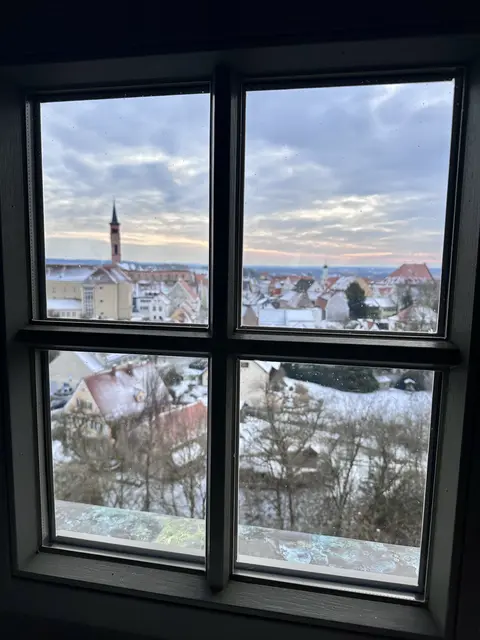 Blick über die Dächer Friedbergs vom Schlossturm. | Foto: SPD Friedberg