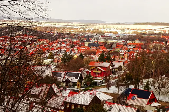 Blick von der Schlosschaussee