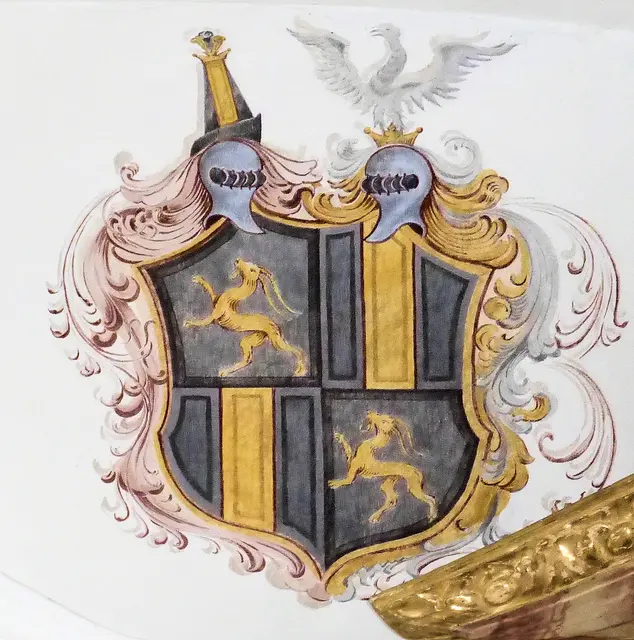 Wappen des Frh. Mändl in der Filialkirche St. Laurentius | Foto: Dr. Hubert Raab