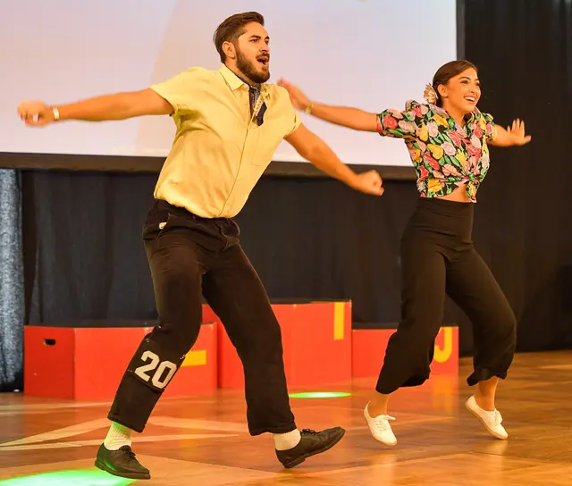 Spaß und spannende Wettkämpfe am 16. Mai 2026 beim World Cup Boogie Woogie 2026 in der Pharmpur EISARENA | Foto: Angela Merten