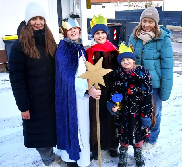 Die diesjährige Sternsingeraktion stand ganz im Zeichen gegen Kinderarbeit, die mit den Spendengeldern eingedämmt und bekämpft werden soll. | Foto: Peter Heider