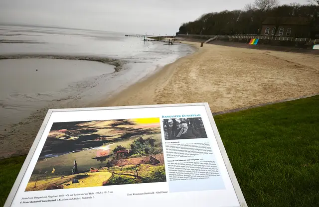 Genau von diesem Standort aus wurde das Bild gemalt: Info siehe nächstes Foto | Foto: Shima Mahi