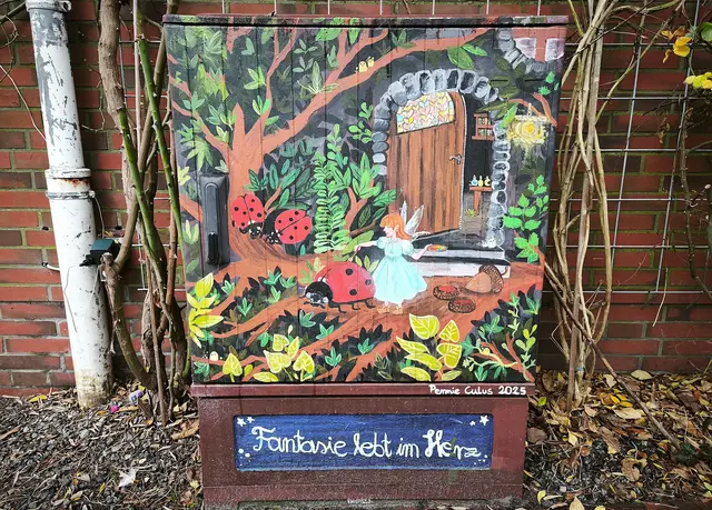 Bemalter Verteilerkasten | Foto: Shima Mahi