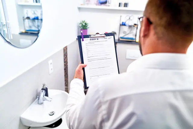 Bei den Hausbesuchen werden auch die Wohnverhältnisse auf Pflegetauglichkeit gecheckt. Besteht Bedarf, ist eine weitergehende Beratung sinnvoll. | Foto: DJD/compass private pflegeberatung