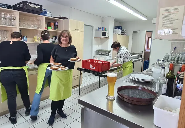 Küchenteam …