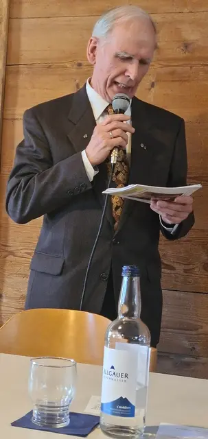 Bericht Kassenprüfer Franz-Anton Blank