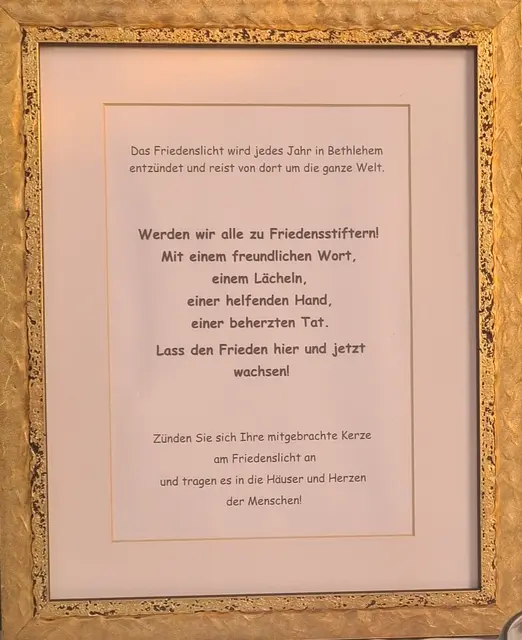  … Friedenslicht