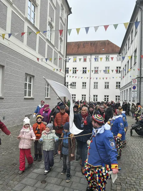 Beim Rathaussturm im vergangenen Jahr | Foto: Stadt Günzburg