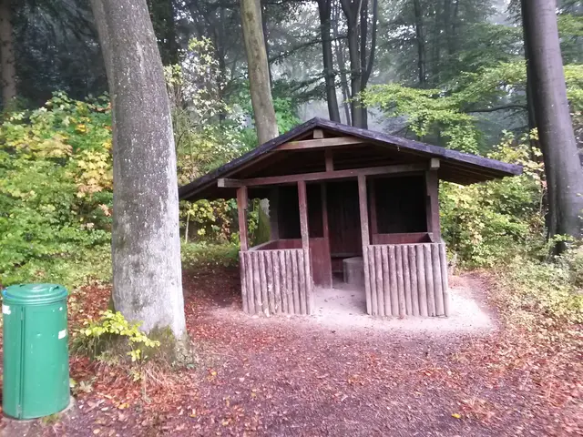 Hütte am Taternpfahl Deisterüberquerung Hannoversche Heerstraße Deisterkamm | Foto: Winfried Gehrke