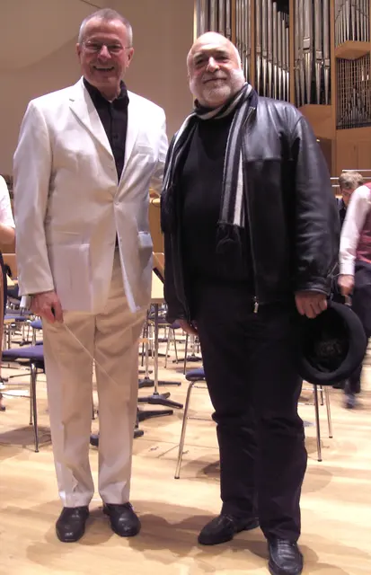 Dr. Hans-Walter Berg und Manfred-Andreas Lipp freundschaftlich verbunden über Jahrzehnte.