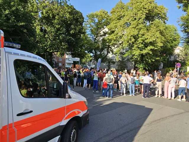 Sanitätsdienst beim Laatzener Leine-Lauf | Foto: © F. Hentschel/DRK Laatzen