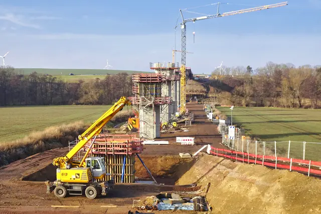 Baustelle Einetal - Brücke (17.01.2026)