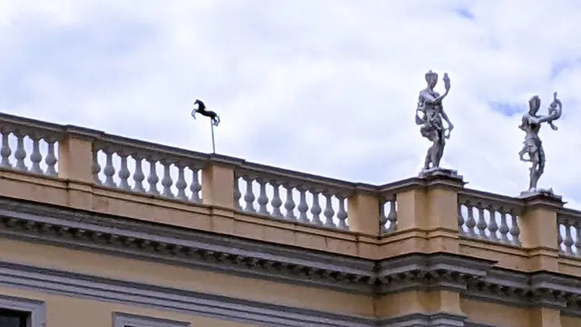 Das springende Pferd auf dem Schloss Charlottenburg