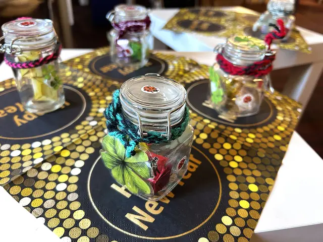 Für jeden gab es einen kleinen "Glücksbringer".