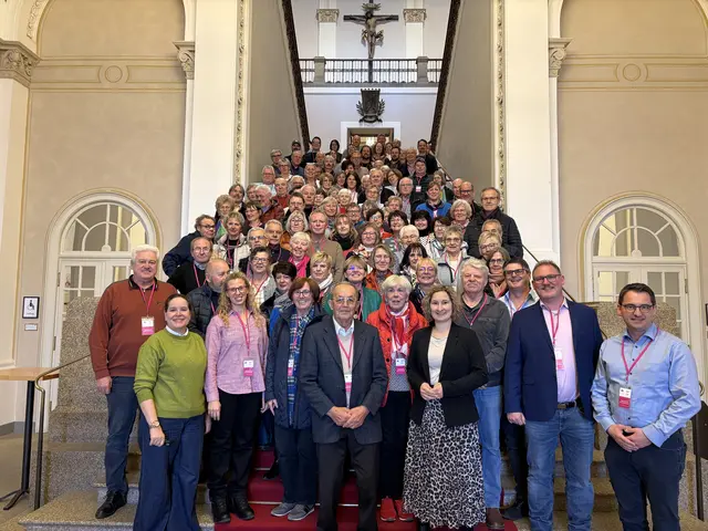 Marina Jakob und ihre Gäste aus den Landkreisen Aichach-Friedberg und Augsburg | Foto: Michaela Meier