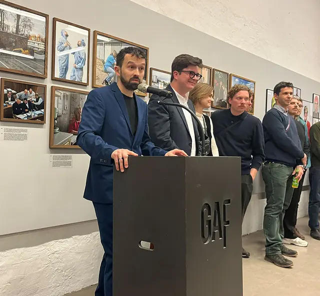 Eröffnung der neuen Fotoausstellung in der GAF