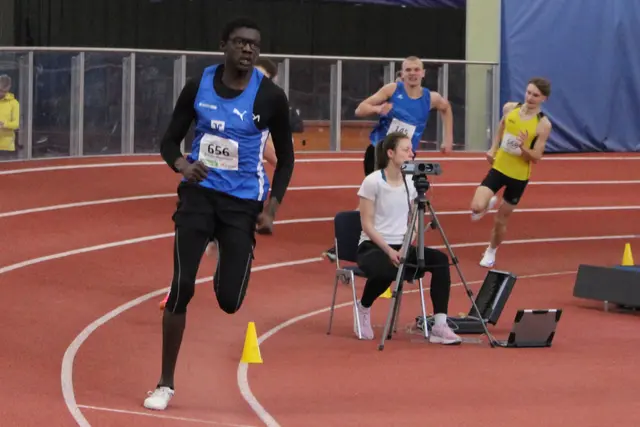 Starke Leistungen zeigte Donatus Olowookere von der LG Zusam in München und in Fürth