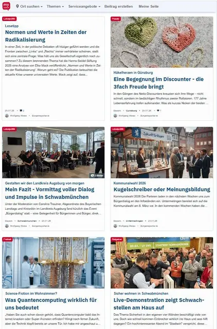 Transparenzhinweis: Ich schreibe hier rein privat und aus persönlichem Interesse. Meine Berichte erfolgen ohne jegliche Beauftragung durch Dritte. Ich erhalte für meine Beiträge weder Bezahlungen noch sonstige Vergünstigungen oder Vorteile. | Foto: Themen von Wolfgang Weiss