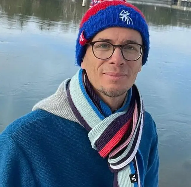 Der Kanu Schwabe Thomas Hanke-Hanel fuhr sich beim Wintercup im SUP auf den siebten Platz. | Foto: Marianne Stenglein