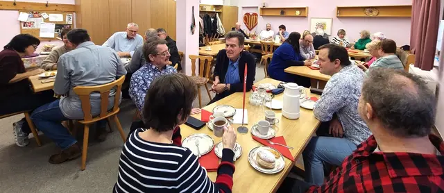 Über großen Besucher- und Gästezuspruch freute sich die Meitinger SPD beim diesjährigen Neujahrskaffee. | Foto: Peter Heider