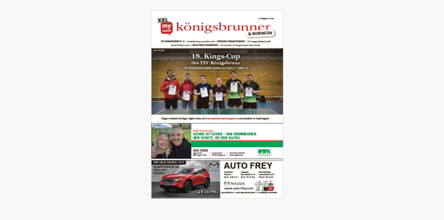 Den „königsbrunner“ 02/2026 hier als E-Paper lesen