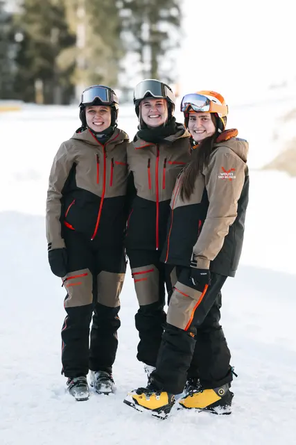 Das neue Skikurs-Orga-Team der Meitinger Skiabteilung:
Lena Hammerl, Lisa Kewitz und Michaela Kinlinger