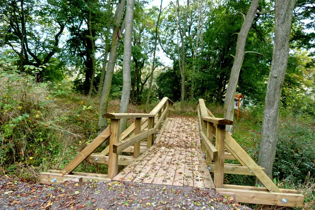 Brücke über dem Wallgraben