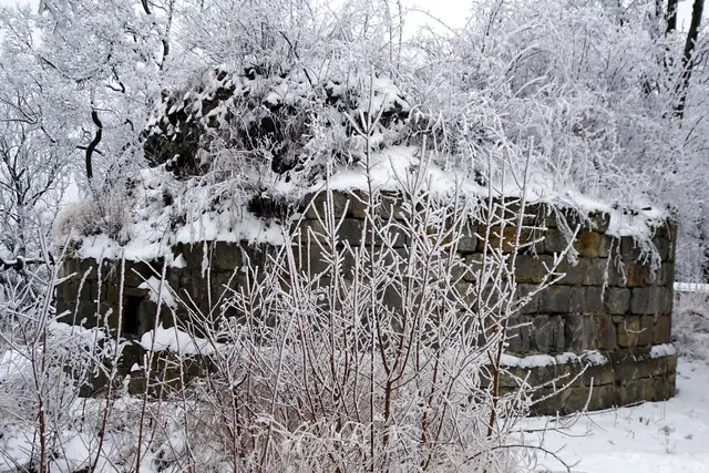 Stumpf des Bergfrieds