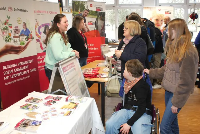 Unser Bilderbogen vermittelt einen Eindruck von der erfolgreichen Meitinger Orientierungsmesse, an der über 300 Besucher und Aussteller teilnahmen.   | Foto: Peter Heider