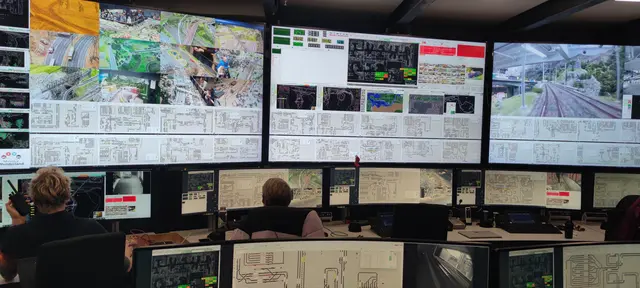 Leitstand im Miniatur Wunderland Hamburg