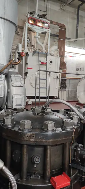 Im Maschinenraum der Cap San Diego