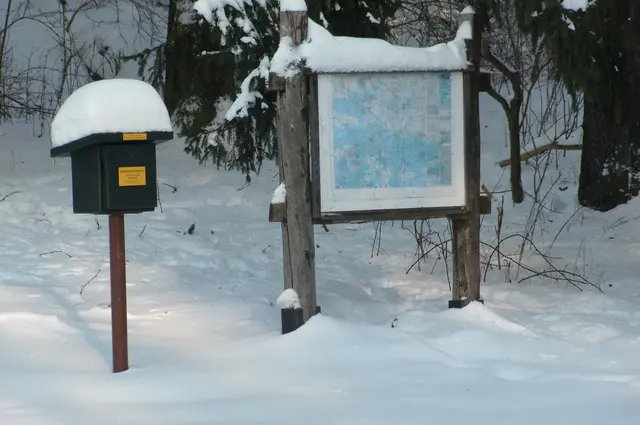 Stempelstelle der Harzer Wandernadel am Mettenberg