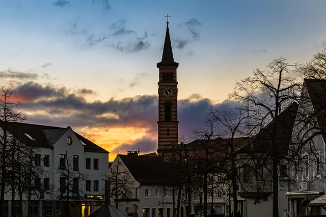In der Ludwigstraße in Friedberg.