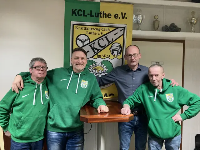 Der neu gewählte Vorstand des KCL Luthe.
