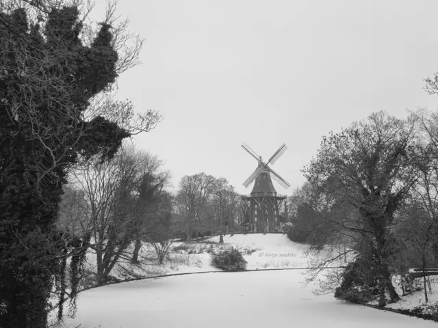 Mühlen in Deutschland (Foto: Katja Woidtke)

Schneelandschaft an der Bremer Mühle am Wall | Foto: Foto: Katja Woidtke
