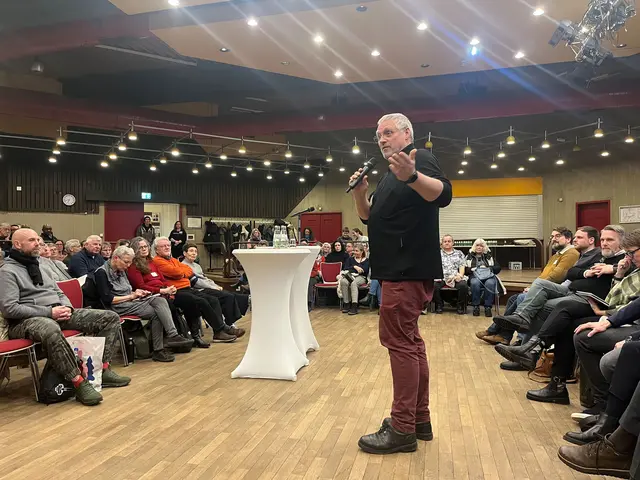 Gastgebr Freizeitheim: Chef Jörg Kölling begrüßte die Anwesenden