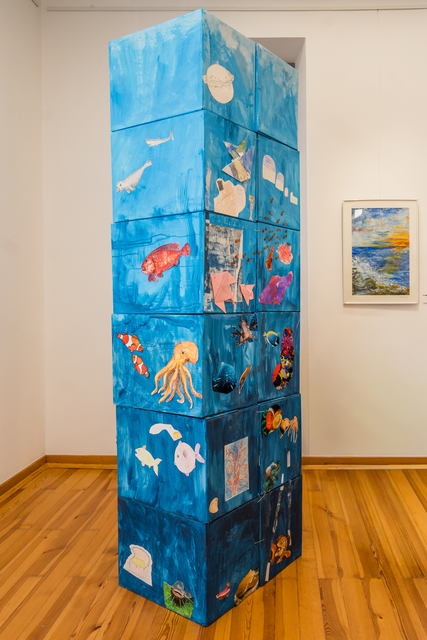 "In der Tiefe" - Ausstellung der Friedberger Kunstspechte e.V. in der Friedberger Archivgalerie.  | Foto: FSeventfoto