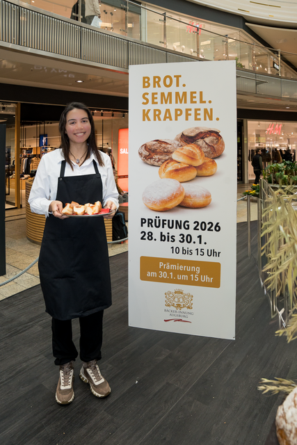 Bäckerinnung Augsburg - Brot- Semmel- und Krapfenprüfung 2026 in der Augsburger City-Galerie  | Foto: FSeventfoto