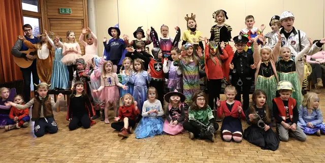 Kinderchor Chorino in Faschingsstimmung
