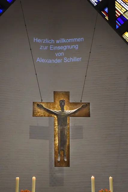 Einsegnung des neuen Diakons Alexander Schiller in der Auferstehungskirche