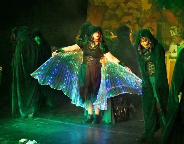 Hexen hexen bei Blau-Weiß