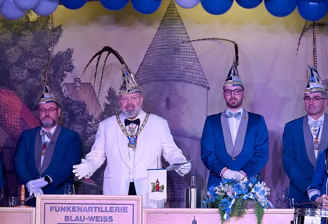 Präsident Martin Weber leitete die Sitzung