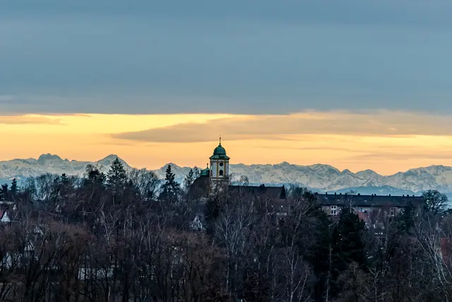 Die Wallfahrtskirche Herrgottsruh.