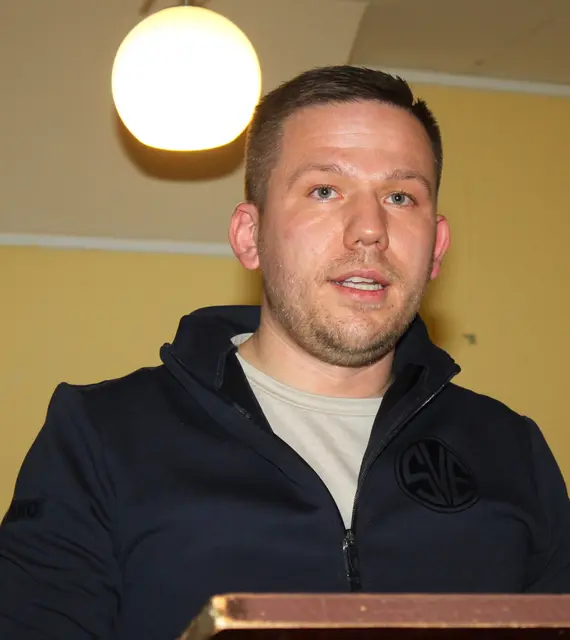 Michael Schombacher zeigte sich zufrieden mit den Leistungen in den Fußballbereichen. | Foto: Peter Heider