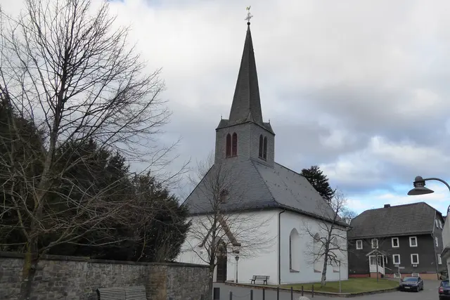 Sonntagsbilder 2026-07, Die evangelische Kirche, 15.02.2026.