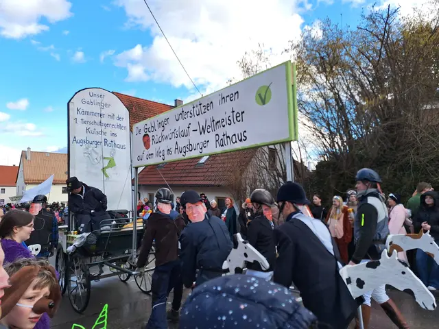 Auch die OB-Kandidatur des örtlichen Verwaltungsleiters wurde Gegenstand der Satire.