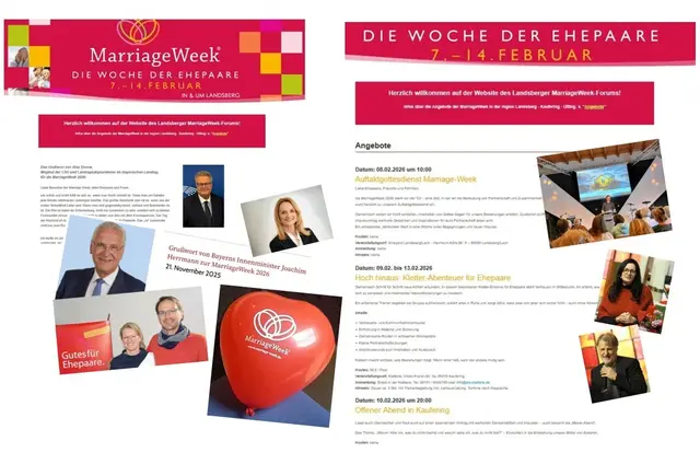 Foto: Archiv des Landsberger MarriageWeek-Forums
