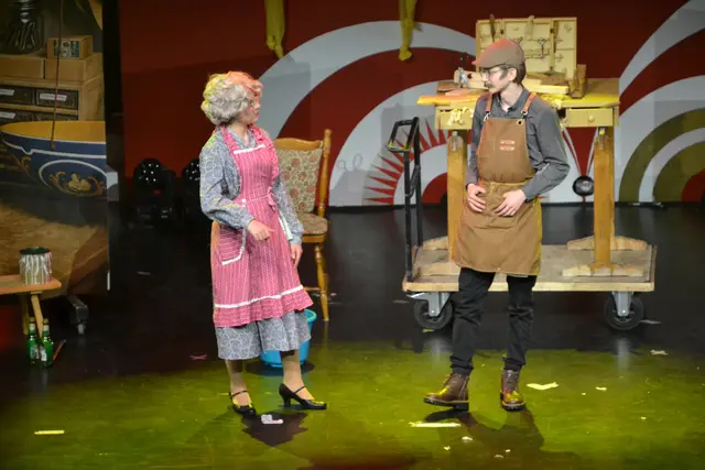 Der Gruß von der Kinder-Faschings-Sitzung "KIKO" bestand aus einer humorvollen Umsetzung einer Pumuckl-Geschichte.