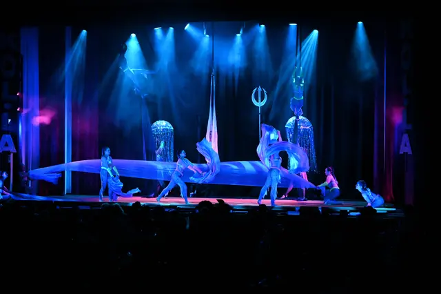 Die Gruppe "Christallica" faszinierte mit dem Thema "Waterworld"