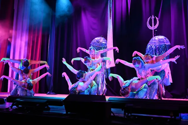 Die Gruppe "Christallica" faszinierte mit dem Thema "Waterworld"